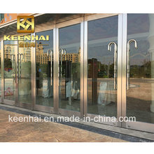 Customed Commercial Stainless Steel Glass Building Entrance Door